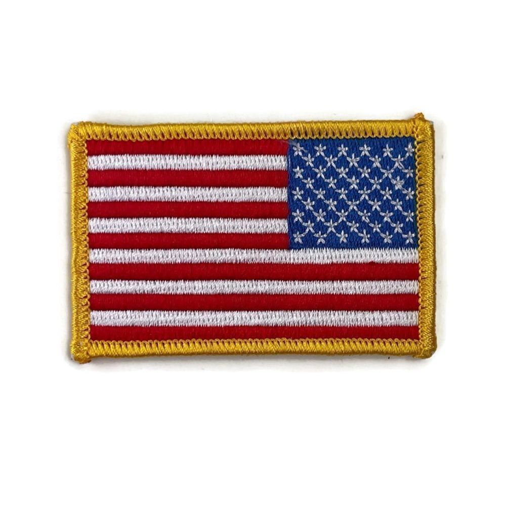 American Flag Medium Sz Embroidered Patch